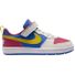 Nike Kids' Preschool Court Borough Low Recraft Shoes, Size 1.5, Medium/D - Red/Yellow/Blue