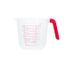 Millileters Litre Ounces Cup Large 4-Cup Capacity Clear Plastic Measuring Cup