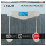 Taylor Digital Scale, Glass, 400 Lb Capacity