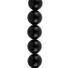 Bead Landing Jasper Round Beads - Black - 12mm
