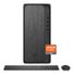 HP 16GB DDR5 Memory 1TB SSD AMD Ryzen 7 OmniDesk Desktop - Gray Wood