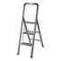 Ascent 3-Step Ladder, 18 x 2 x 51.75 - Slate Grey