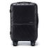 Bagsmart Polycarbonate Rolling Daren Carry-On Suitcase, 21-3/4 x 14 x 8-3/4 in - Black