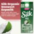 Silk Soy Milk, Unsweet Organic, Dairy Free, Gluten Free, Delicious Vegan Plant Based Milk with No Added Sugar and 5 Essential Nutrients, 64 fl oz Half Gallon