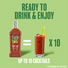 Zing Zang Bloody Mary with Vodka Cocktail, Alcoholic Ready-to-Drink Beverage