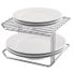 The Container Store Single Corner Shelf - Chrome - 10" Sq. x 5-1/2" H