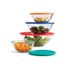 Pyrex Smart Essentials, Glass Mixing Bowls, 8pc, Box