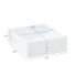 Collapsible Gift Box - White Glossy - 13" x 10-3/4" x 5-1/2"