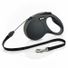 flexi 16' Medium Black Classic Cord Retractable Leash for Dogs