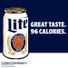 Miller Lite American Light Lager Beer, 12-pack, 16-oz beer cans, 4.2% ABV