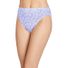 JOCKEY Women's Elance 100% Cotton French Cut Underwear - Midnight Iris, Bouquet Bloom & Frothy Blue