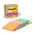 Post-it 654-5SSUC 3" x 3" Rio de Janeiro Collection Super Sticky Notes