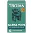 Trojan Ultra Thin Latex Lubricated Condoms For Men