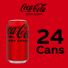 Coca Cola Zero Sugar Soda Cans