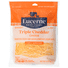 Lucerne Finely Shredded Cheese, Triple Cheddar
