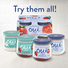Yoplait Oui Strawberry Coconut Based Dairy Free Yogurt Alternative, Glass Yogurt Jar