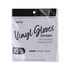 Salon Care Vinyl Gloves, Medium - Black