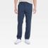 Goodfellow And Co Men's Comfort Wear Slim Fit Chino Pants, Size 28x32 - Blue