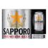 Sapporo Canned Premium Beer (24 Pack)