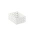 Like-it Bricks 4" Medium Short Bin - White - 5-1/2" x 4" x 2-3/8" h