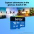 Lexar JumpDrive LSDMI64GBBNL633 64GB High-Performance 633x microSDXC Flash Memory Card