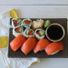 Luke’s Local Salmon Nigiri & Roll Combo