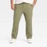 Goodfellow And Co Men's Comfort Wear Slim Fit Chino Pants, Size 32x32 - Olive Green