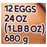 Harris Teeter Nest Eggs, Brown, Cage Free, Large
