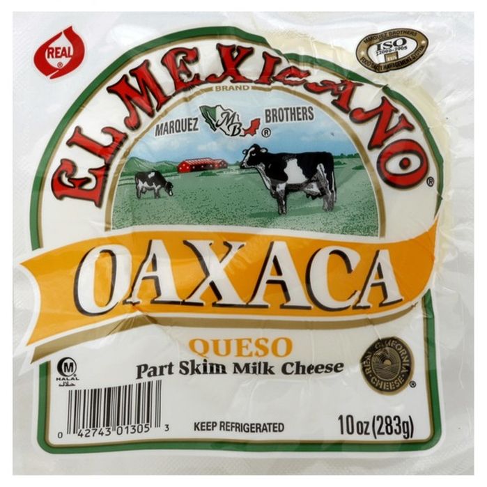 El Mexicano Cheese, Part Skim Milk, Oaxaca (10 oz) Delivery or Pickup