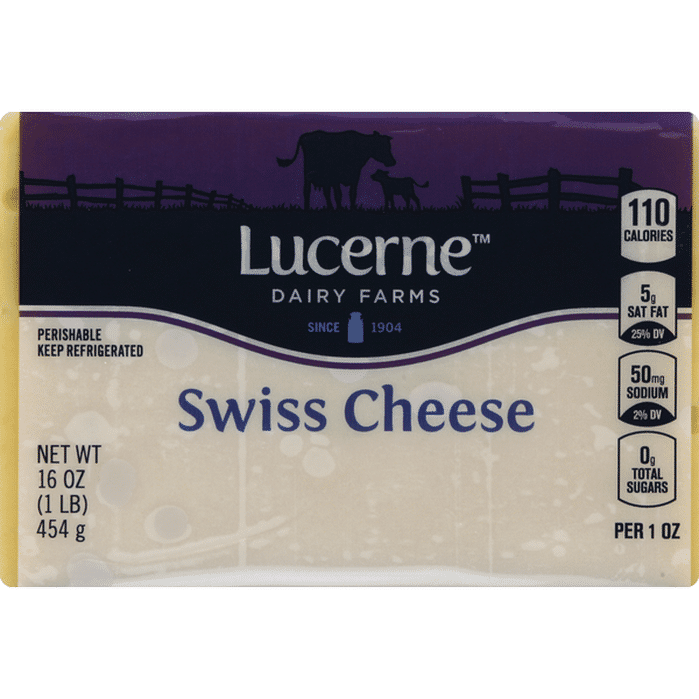 Lucerne Cheese, Swiss (16 oz) Delivery or Pickup Near Me Instacart