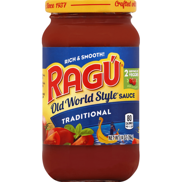 Ragu Sauce, Traditional, Old World Style