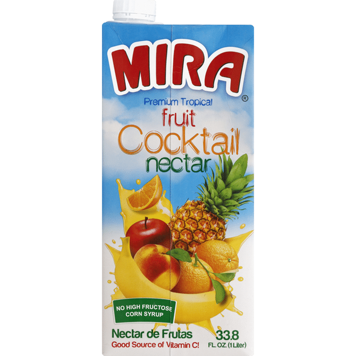 Mira Premium Tropical, Fruit Cocktail Nectar (33.8 oz) Delivery or