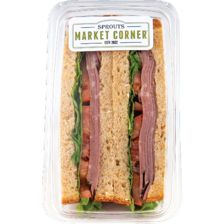 Sprouts Pastrami on Multigrain Bread Grab & Go Sandwich