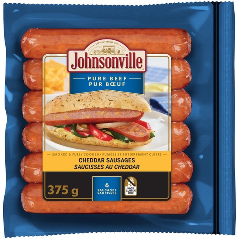 Johnsonville Smoked Brats (101146) Smoked & Cooked (375 G) Delivery Or ...