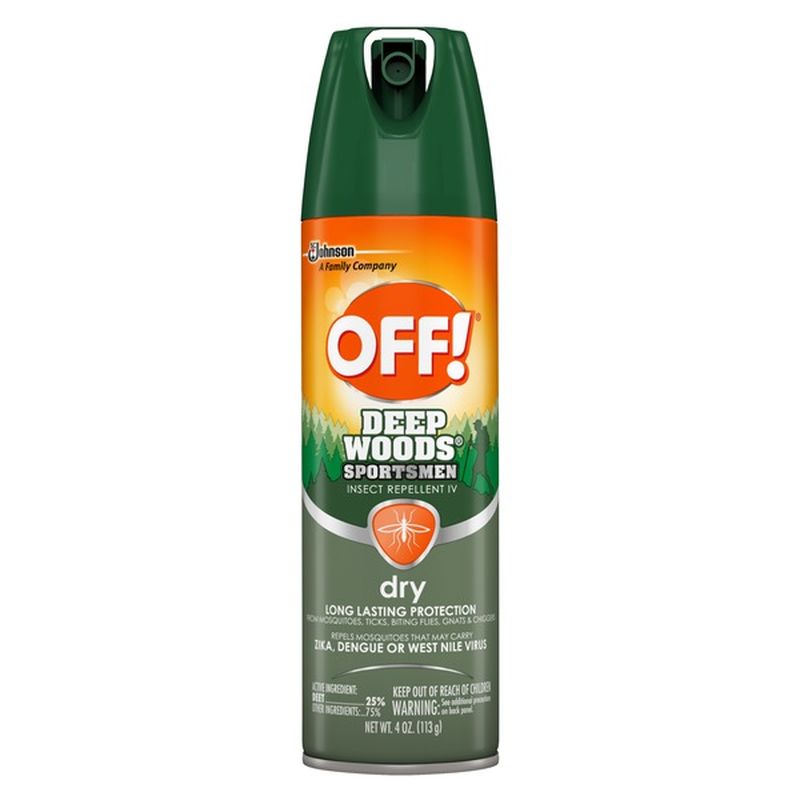 Off! Insect Repellent IV Dry (4 oz) - Instacart