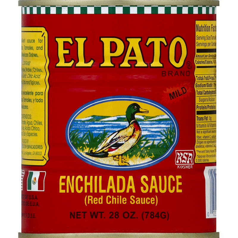 El Pato Enchilada Sauce, Mild (28 oz) Instacart