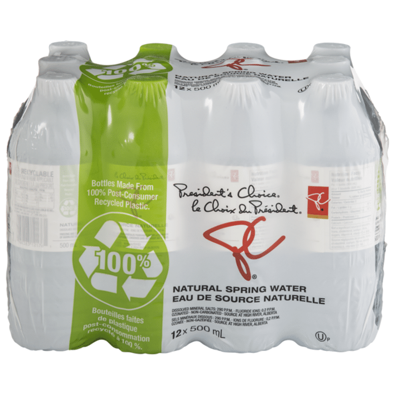 President's Choice Spring Water (6000 ml) Instacart
