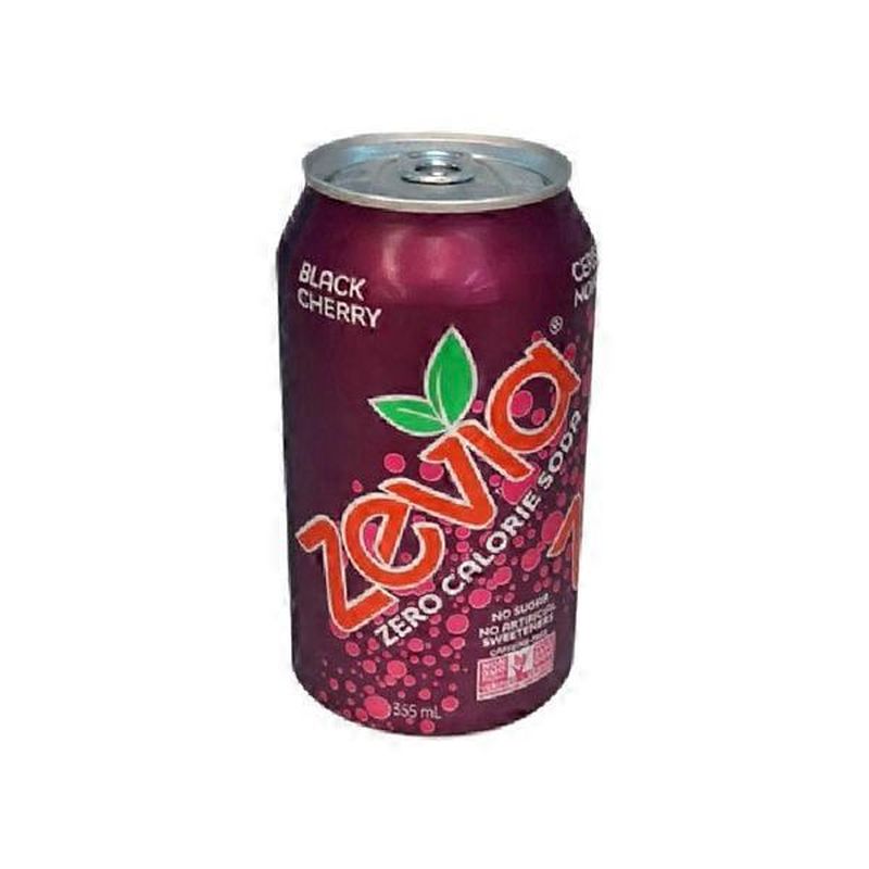 Zevia Diet Black Cherry Soda 355 Ml Instacart