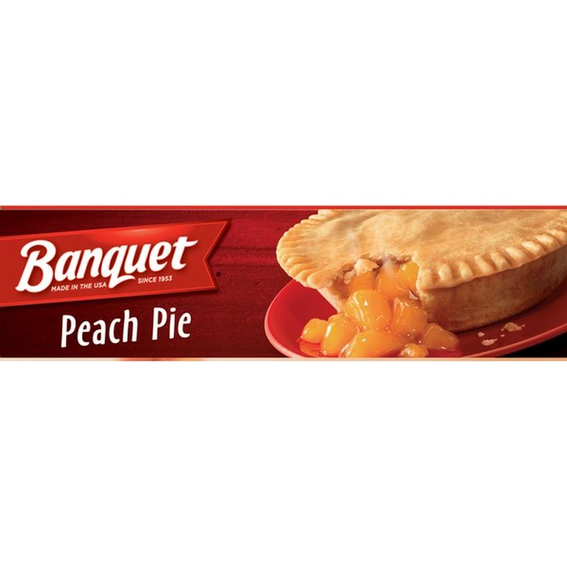 Banquet Peach Fruit Pie (7 oz) Instacart