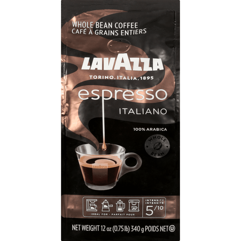 LavAzza Coffee, Whole Bean, Espresso Italiano (12 oz) Instacart