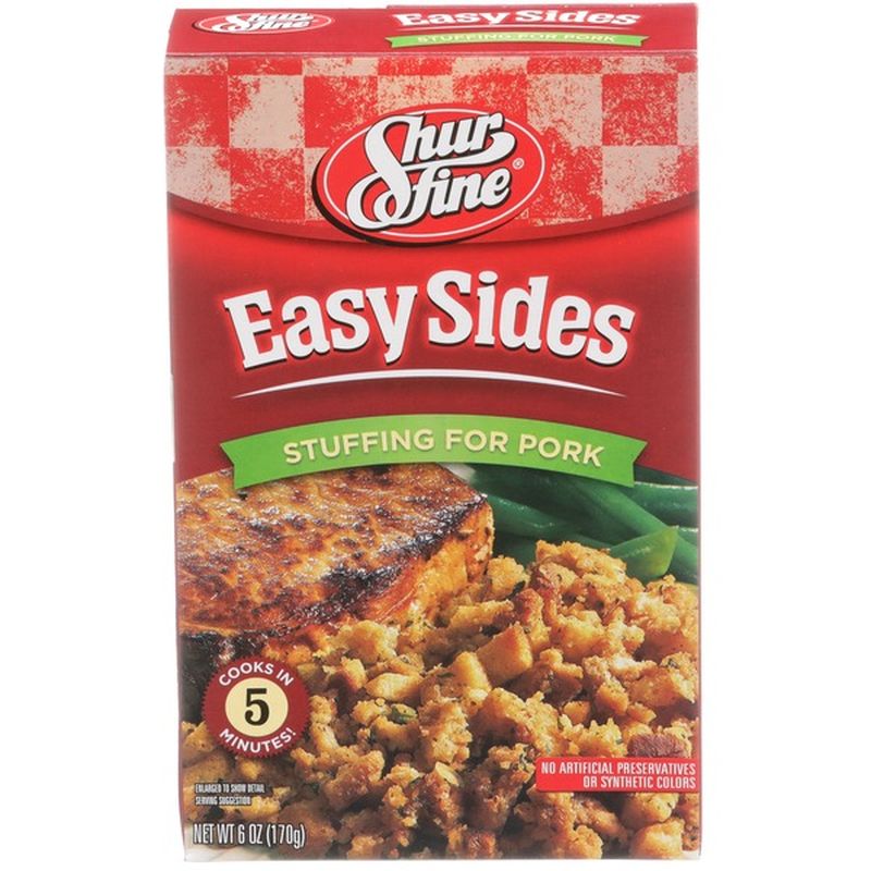 Shurfine Easy Sides In Minutes Stuffing For Pork (6 oz) Instacart