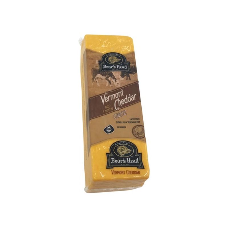 Boar's Head Yellow Vermont Cheddar Cheese (1 lb) Instacart