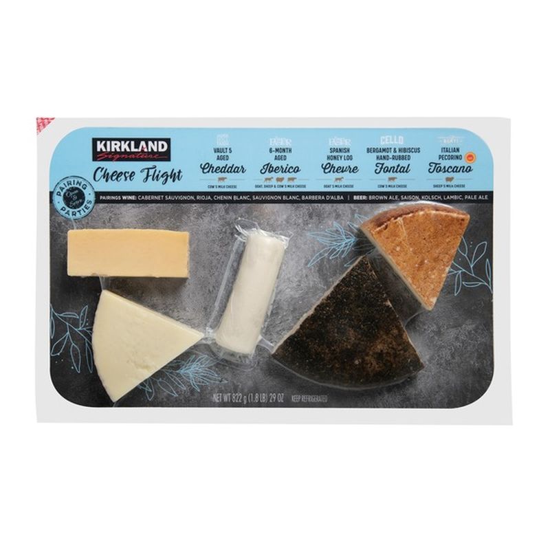 Kirkland Signature Cheese Flight Variety Pack Cheeses (30 oz) Instacart