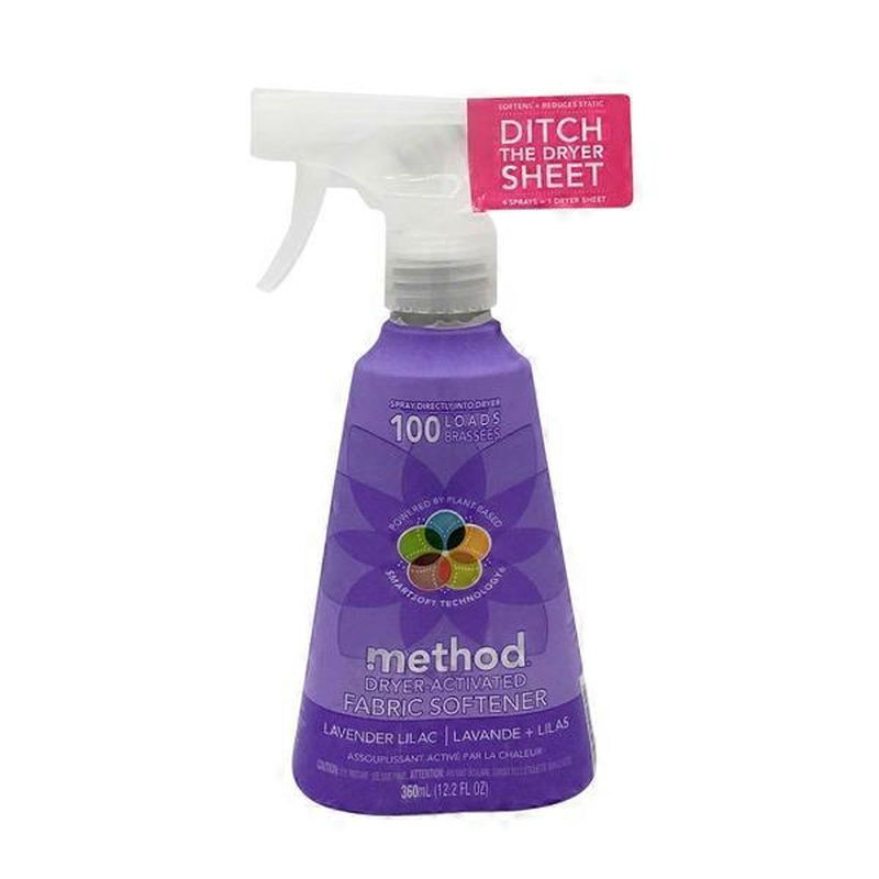 Method Lavender Lilac Dryer Activated Fabric Softener (12 fl oz