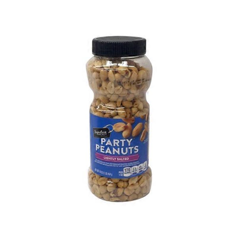 Signature Select Lightly Salted Party Peanuts (16 oz) Instacart