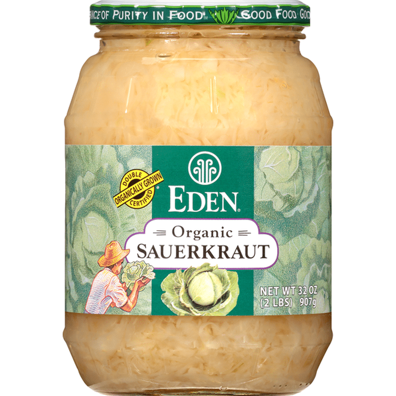 Eden Foods Sauerkraut, Organic (32 oz) Delivery or Pickup Near Me