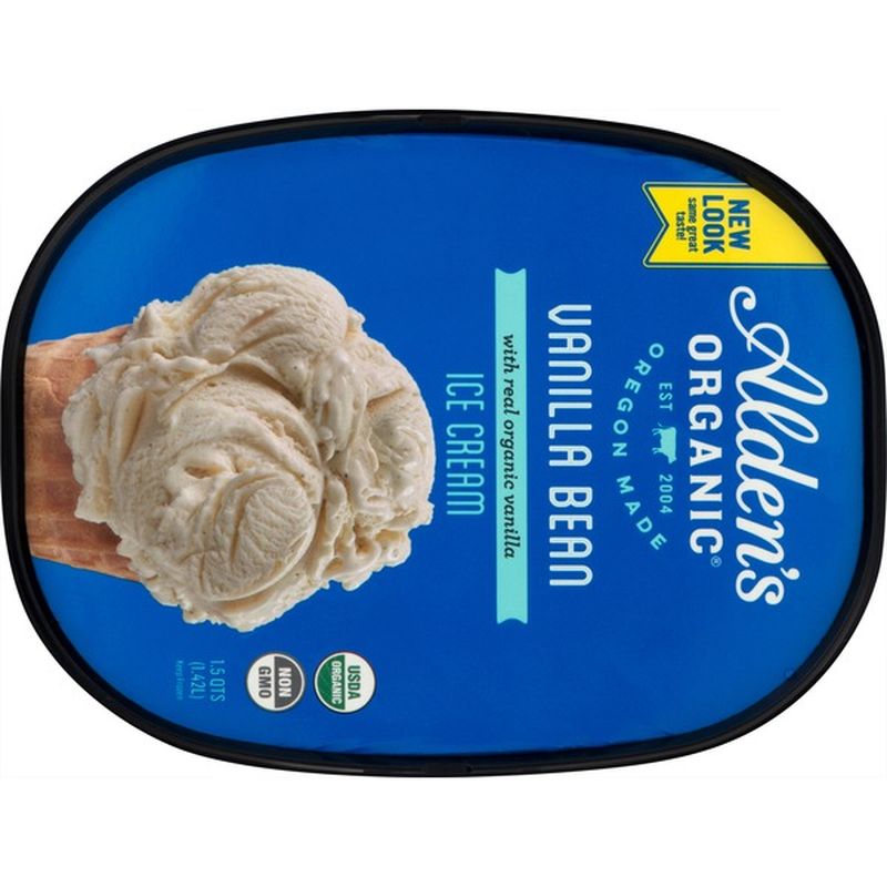 Aldens Organic Ice Cream, Vanilla Bean (48 oz) from Erewhon Instacart
