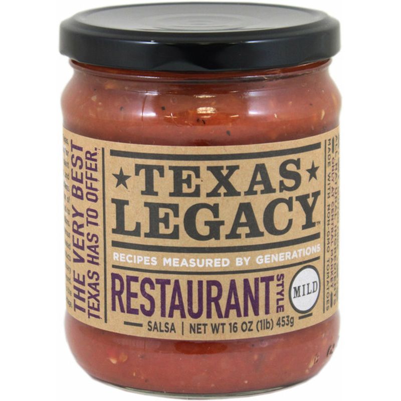 Texas Legacy Restaurant Style Mild Salsa