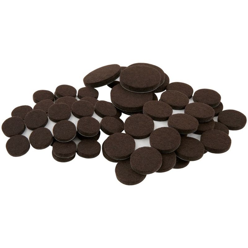 Waxman Soft Touch Felt Pads For Table & Chair 80 Piece Value Pack