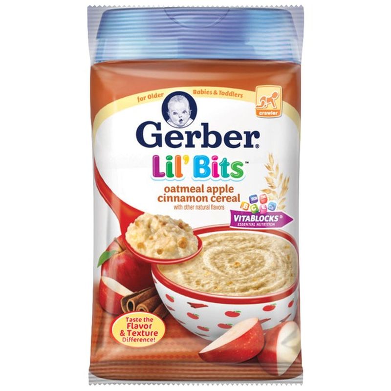 gerber apple cinnamon oatmeal